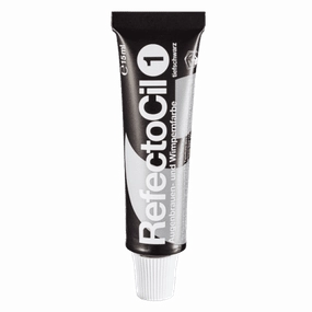 1 Pure Black Eyelash and eyebrow tint 15ml