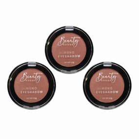 3x Beauty Buddy Mono Eyeshadow 06 Barely There 2.5g