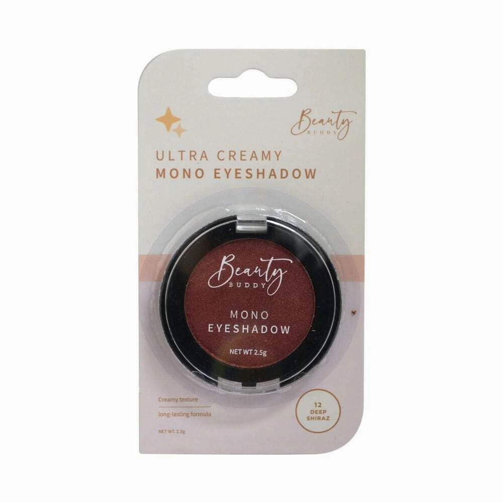 3x Beauty Buddy Mono Eyeshadow 12 Deep Shiraz 2.5g