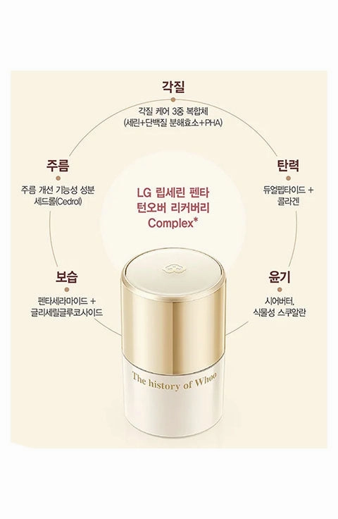 [The History of Whoo] Royal Essential Golden Lipcerin (15Ml/0.50fl.oz)