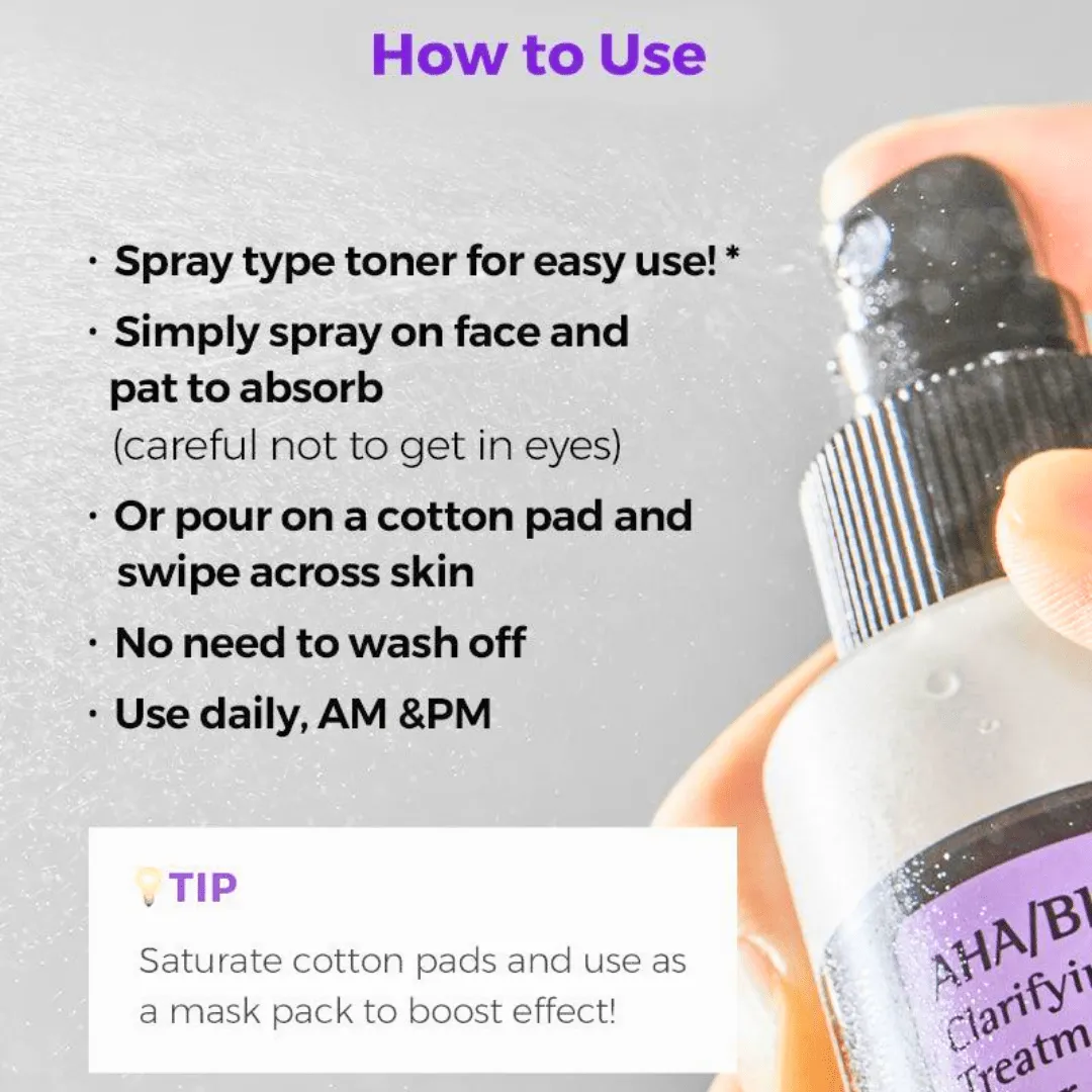 AHA/BHA Clarifying Treatment Toner