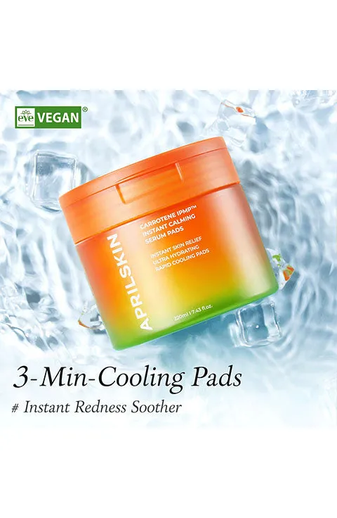 [APRIL SKIN] Carrotene IPMP Instant Calming Serum Pads(80Pads)
