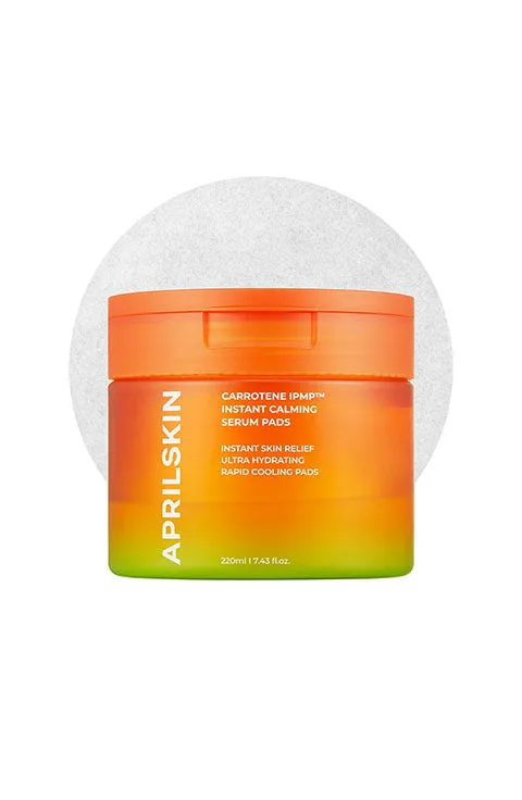 [APRIL SKIN] Carrotene IPMP Instant Calming Serum Pads(80Pads)