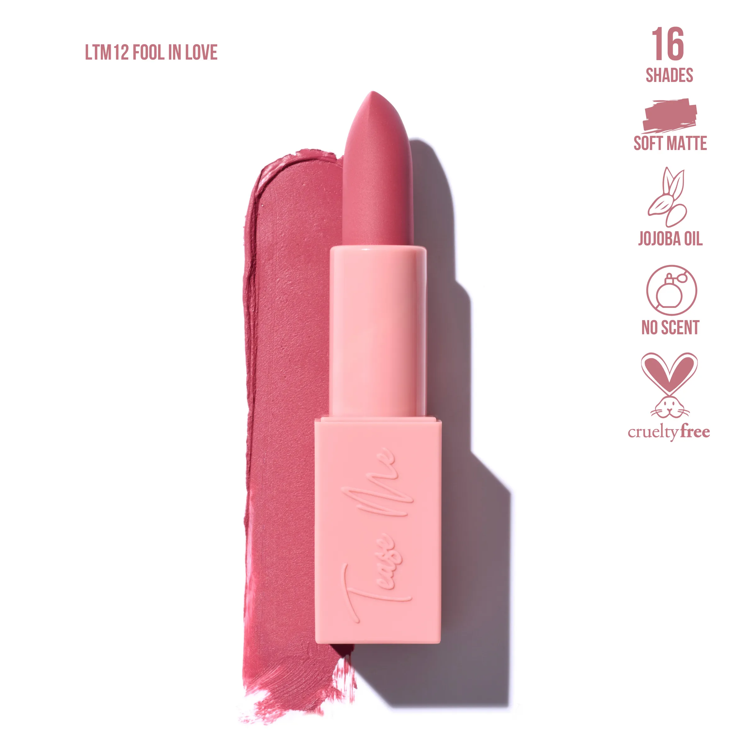 BEAUTY CREATIONS - TEASE ME LIPSTICK-