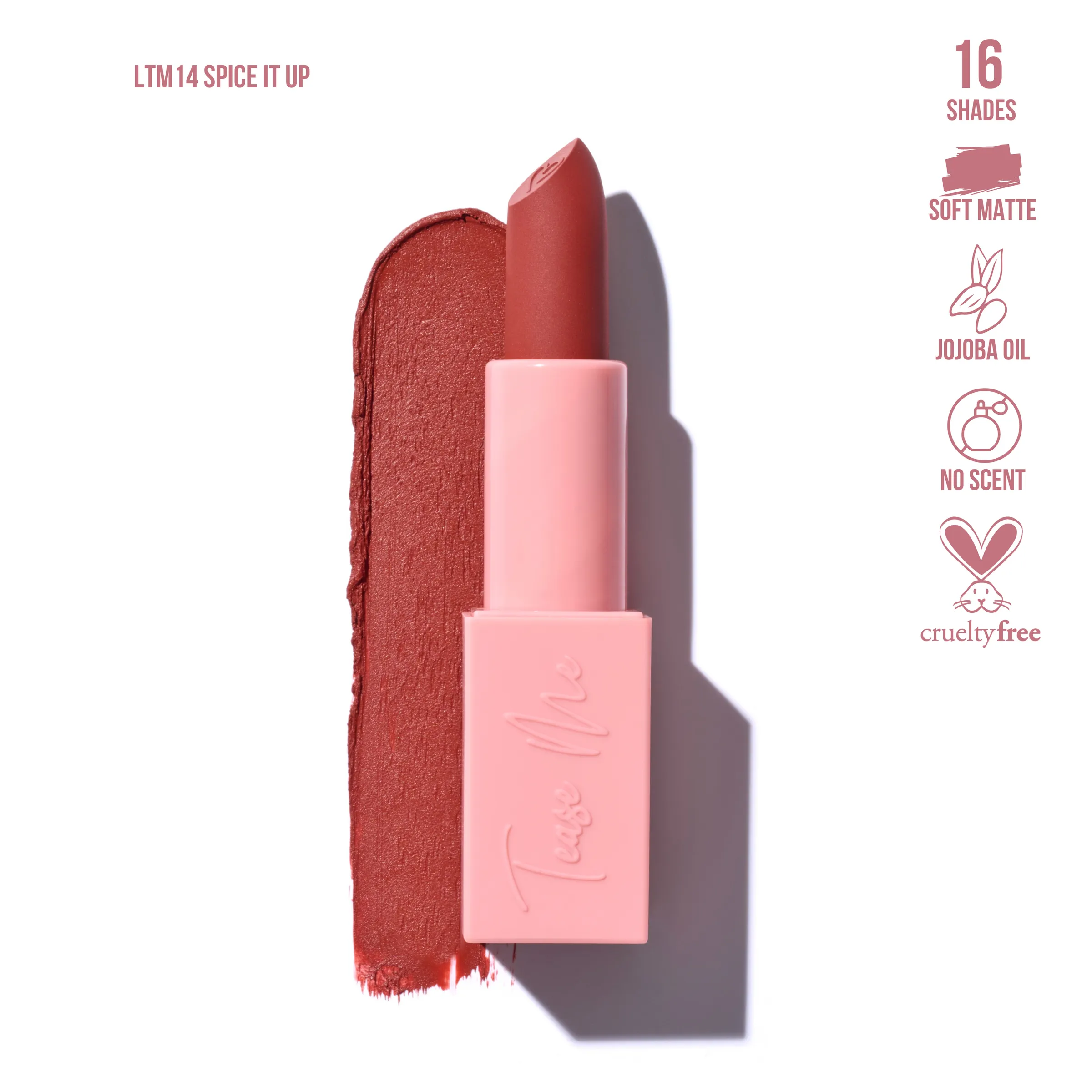 BEAUTY CREATIONS - TEASE ME LIPSTICK-