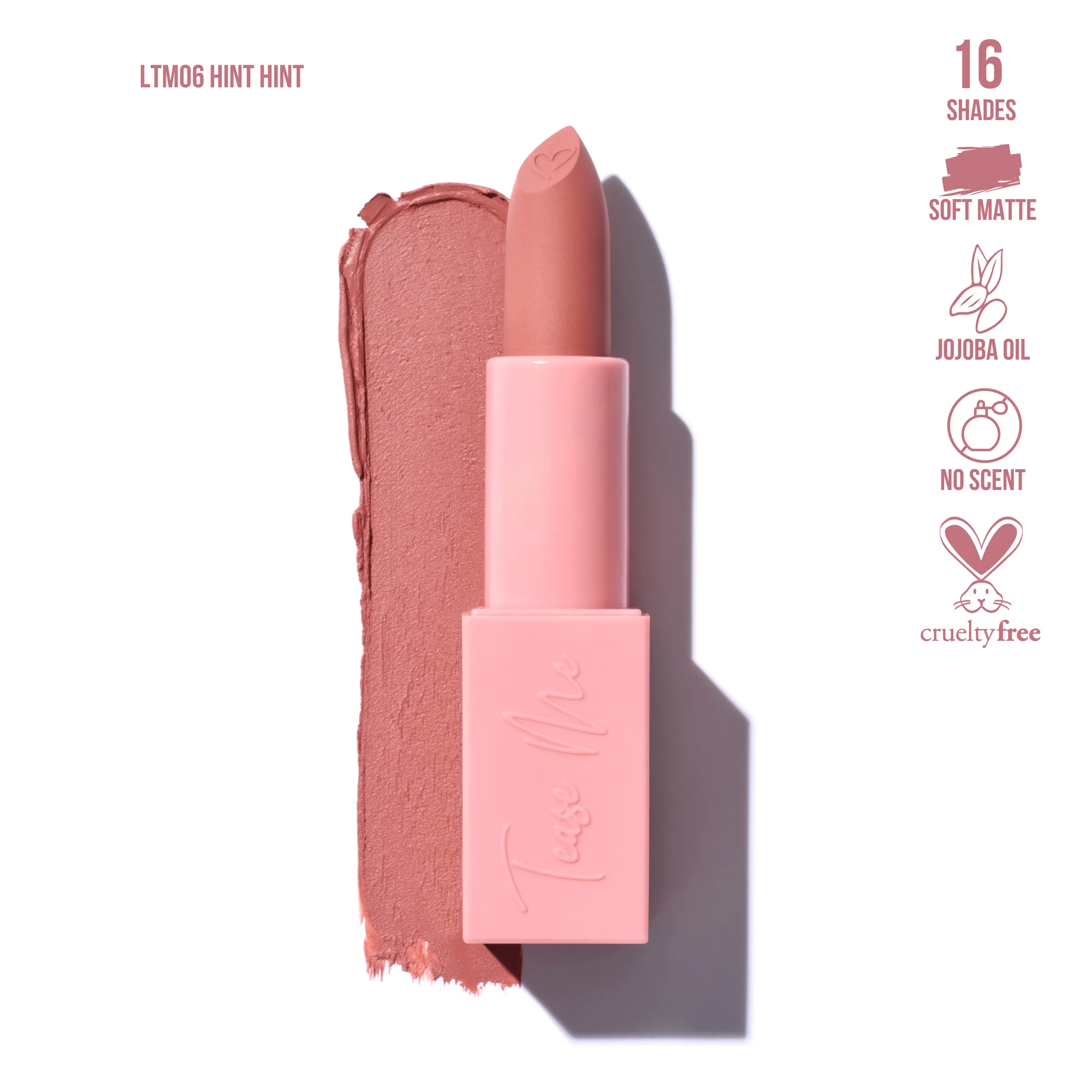 BEAUTY CREATIONS - TEASE ME LIPSTICK-