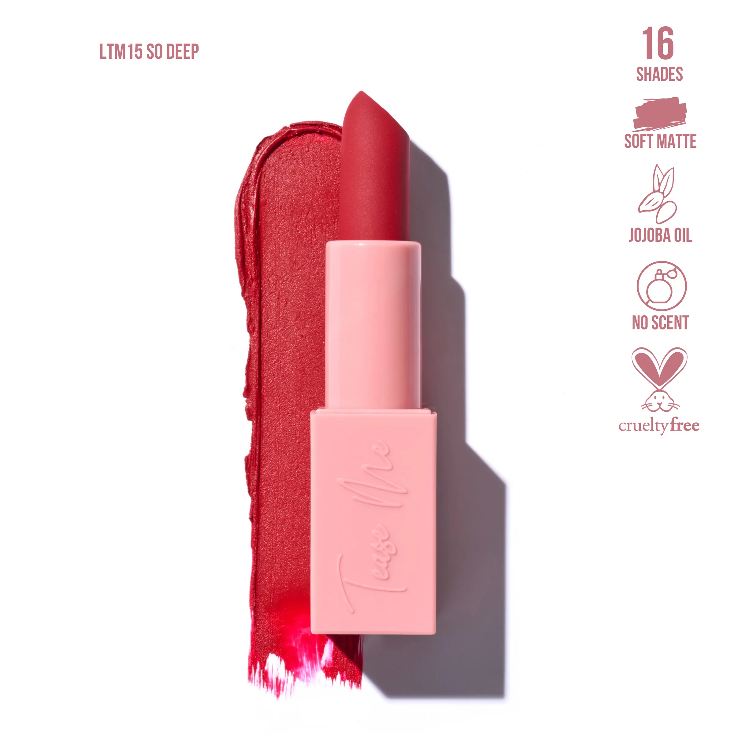 BEAUTY CREATIONS - TEASE ME LIPSTICK-