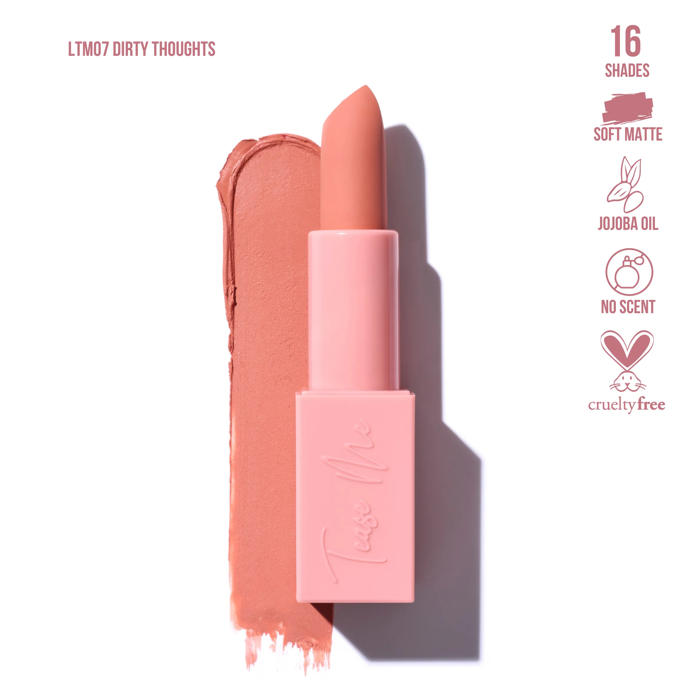 BEAUTY CREATIONS - TEASE ME LIPSTICK-