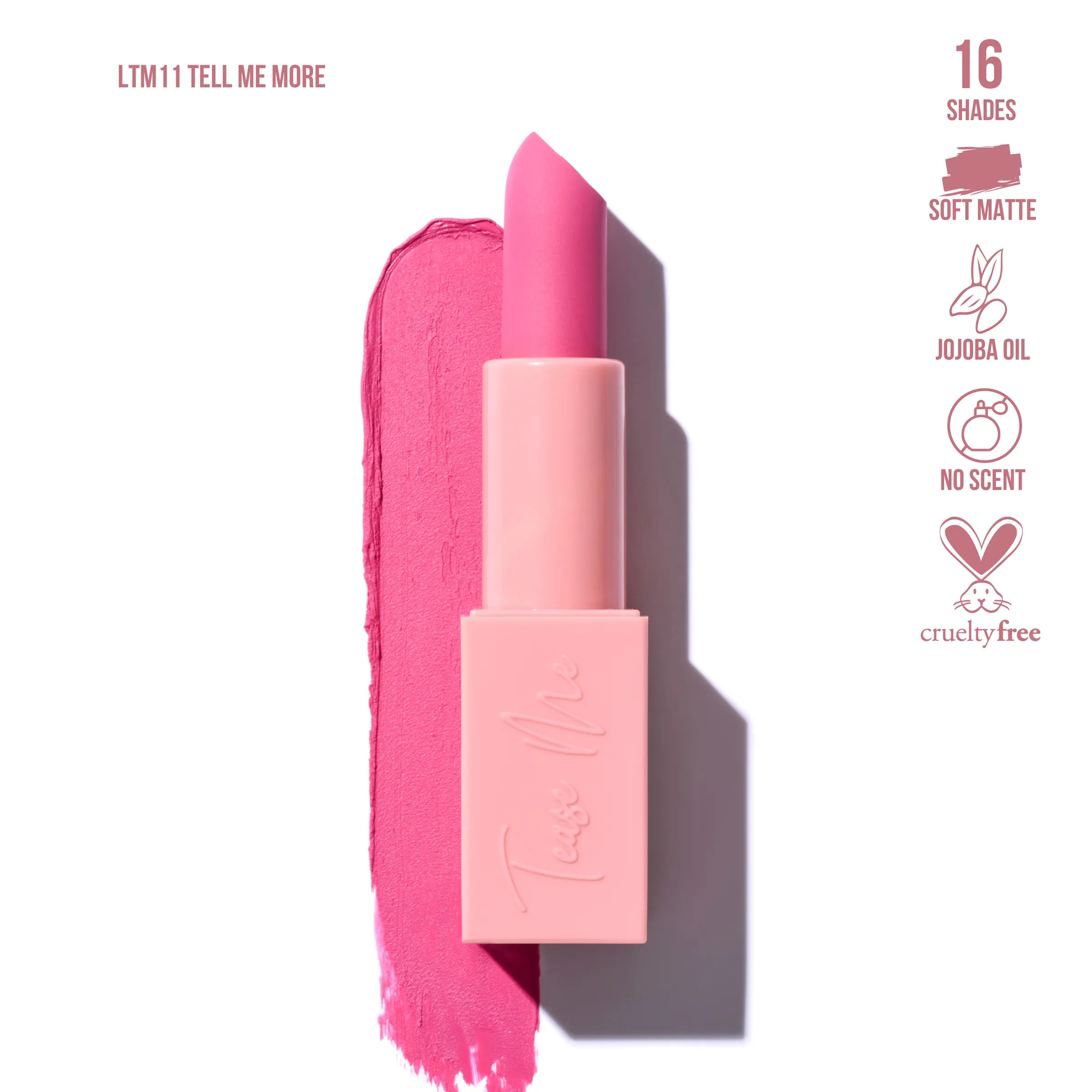 BEAUTY CREATIONS - TEASE ME LIPSTICK-