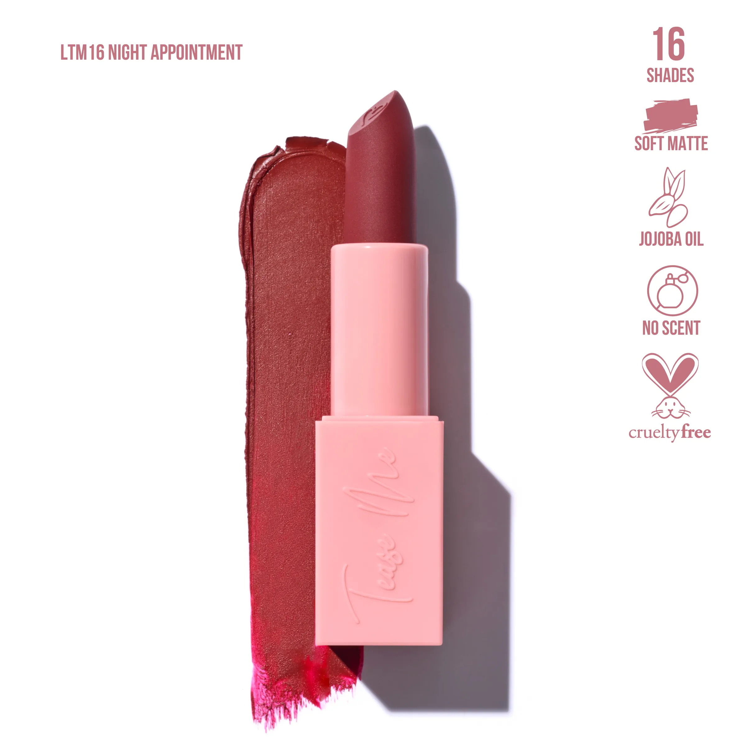 BEAUTY CREATIONS - TEASE ME LIPSTICK-