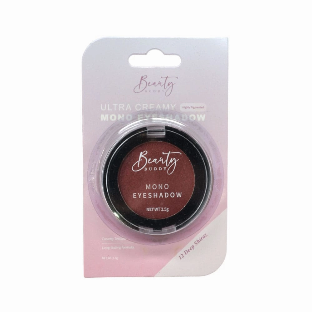 Beauty Buddy Mono Eyeshadow 12 Deep Shiraz 2.5g