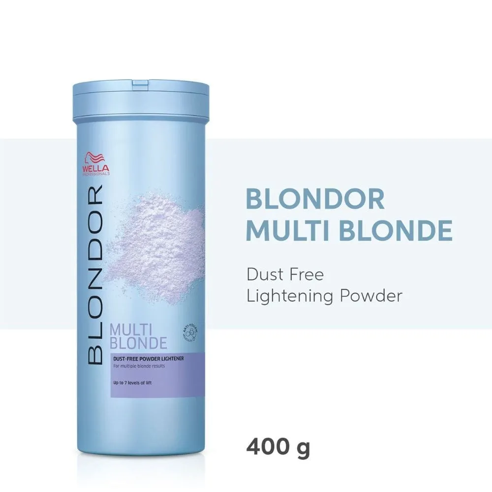 Blondor Multi Blonde Dust-Free Powder Lightener