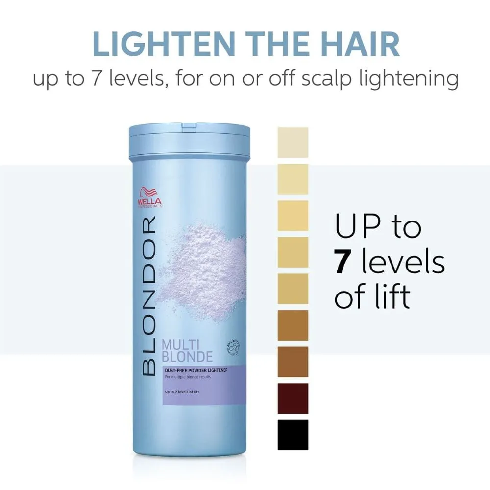 Blondor Multi Blonde Dust-Free Powder Lightener