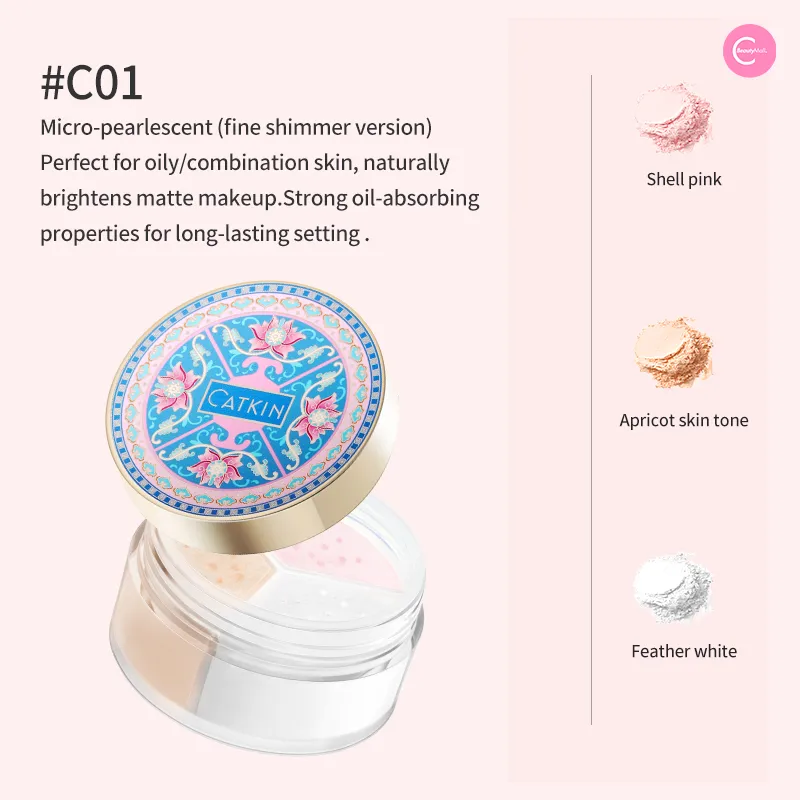 CATKIN Three-Color Hibiscus Loose Powder