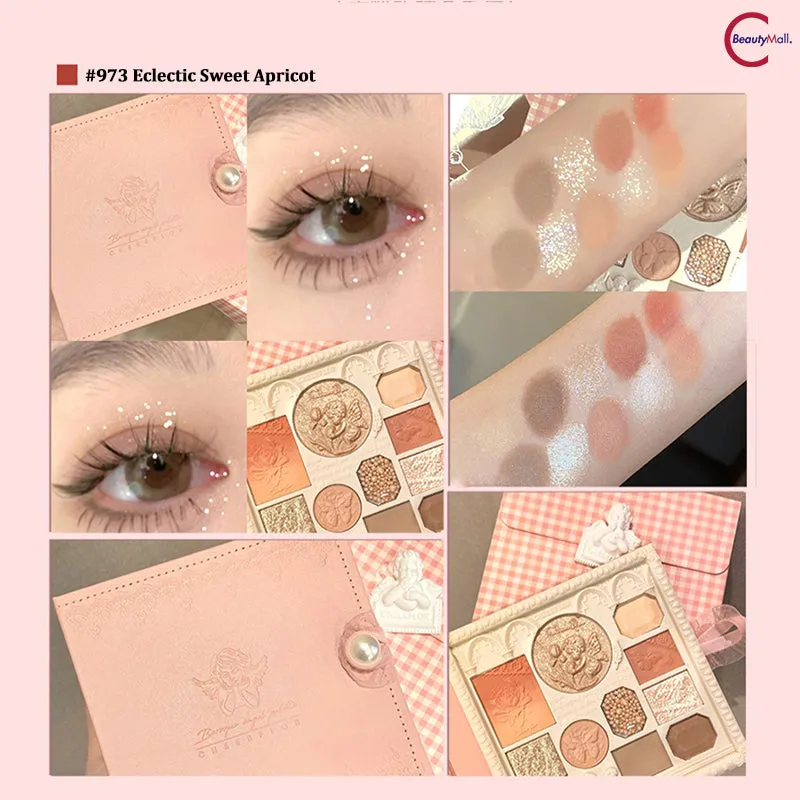 CHEERFLOR Angel Embossed Eyeshadow Palette