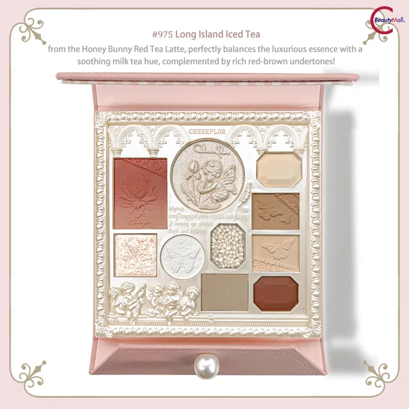 CHEERFLOR Angel Embossed Eyeshadow Palette