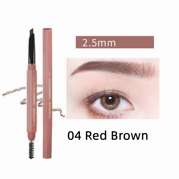 CHIOTURE Double Headed Waterproof Eyebrow Pencil