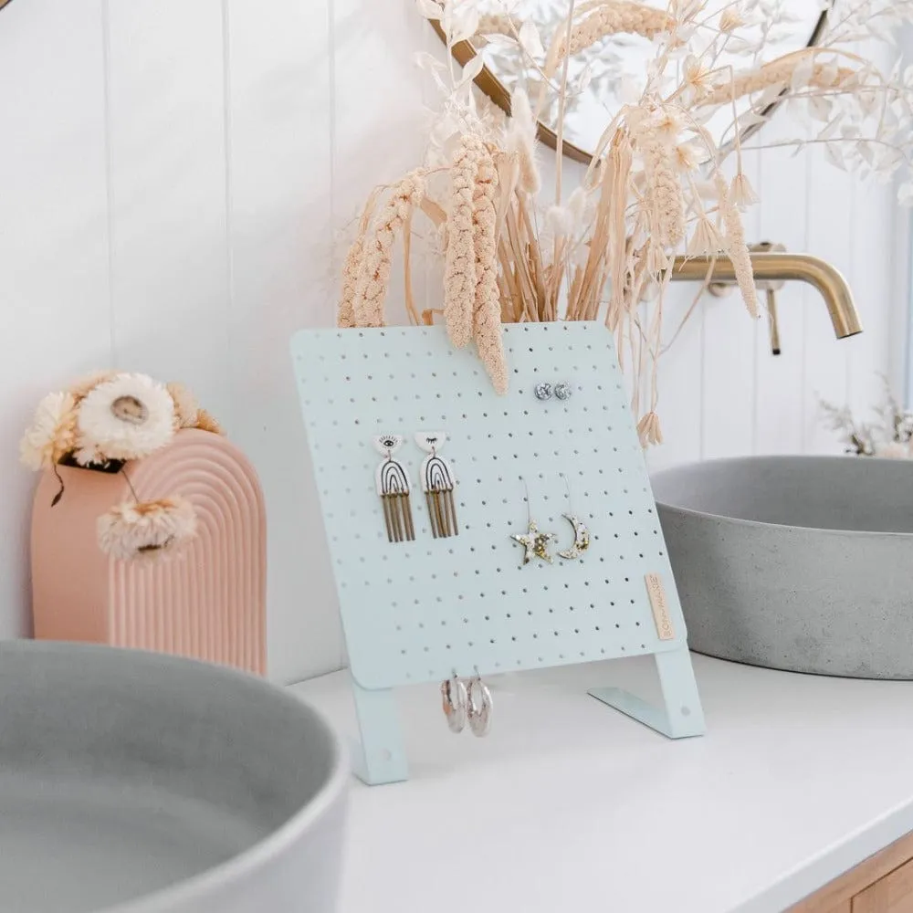 Classic Earring Holder -- Mint - Up to 120 Pairs