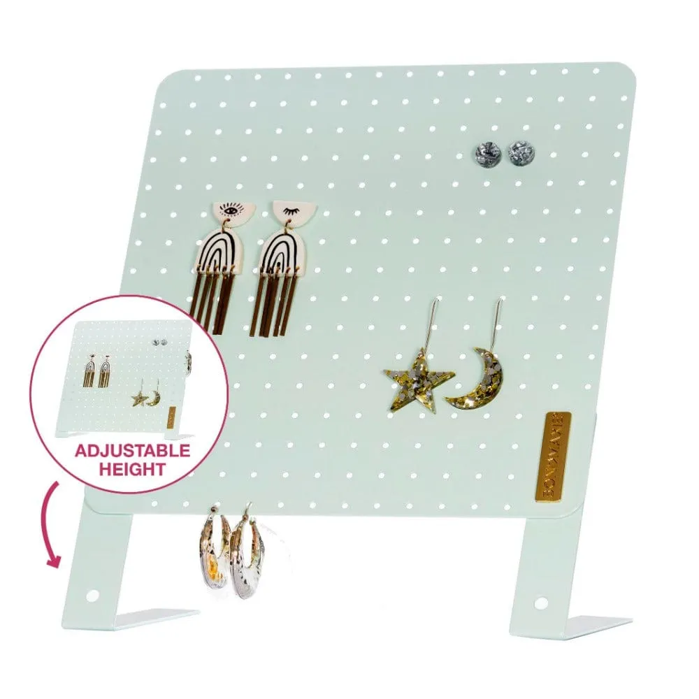 Classic Earring Holder -- Mint - Up to 120 Pairs