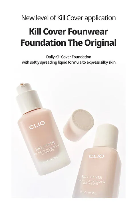 [CLIO] Kill Cover Founwear Foundation The Original(35ML/1.18fl.oz) - 3Colors