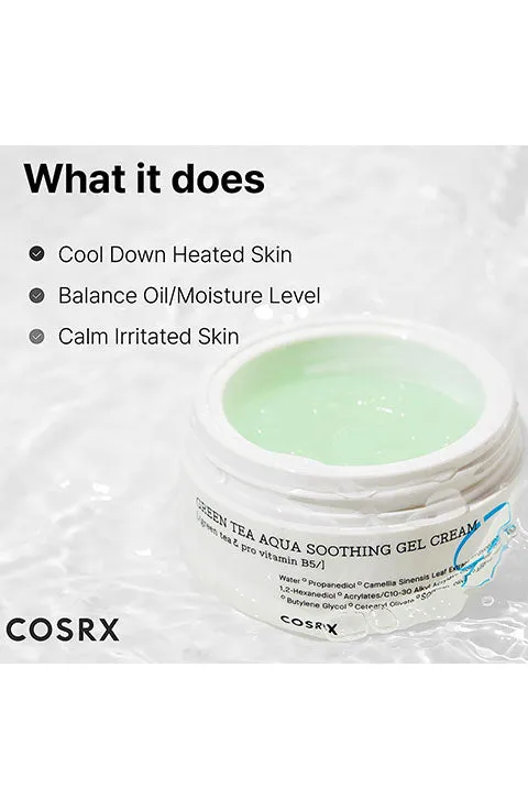 [COSRX] Hydrium Green Tea Aqua Soothing Gel Cream (50Ml/1.69 fl.oz)