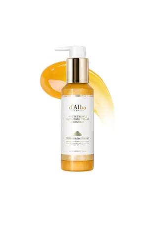 [d’Alba] Italian White Truffle White Truffle Return Oil Cream Cleanser (150Ml/5.07fl.oz)