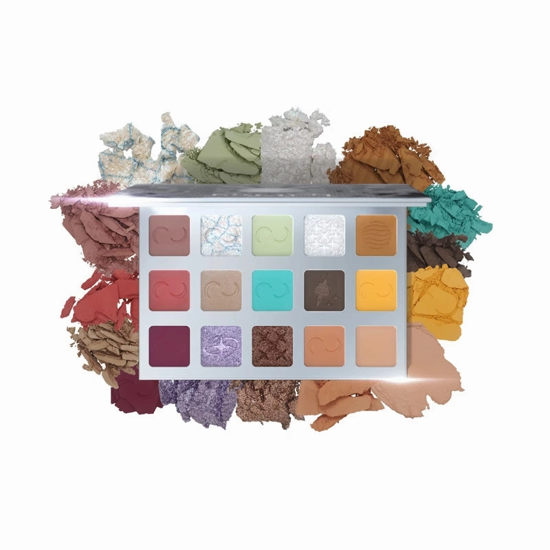 DRAMO Elegy of Silver 15-Color Eyeshadow Palette