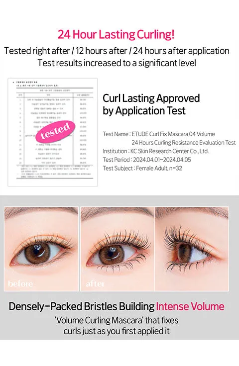 [ETUDE HOUSE] Curl Fix Mascara (8g/0.27fl.oz)