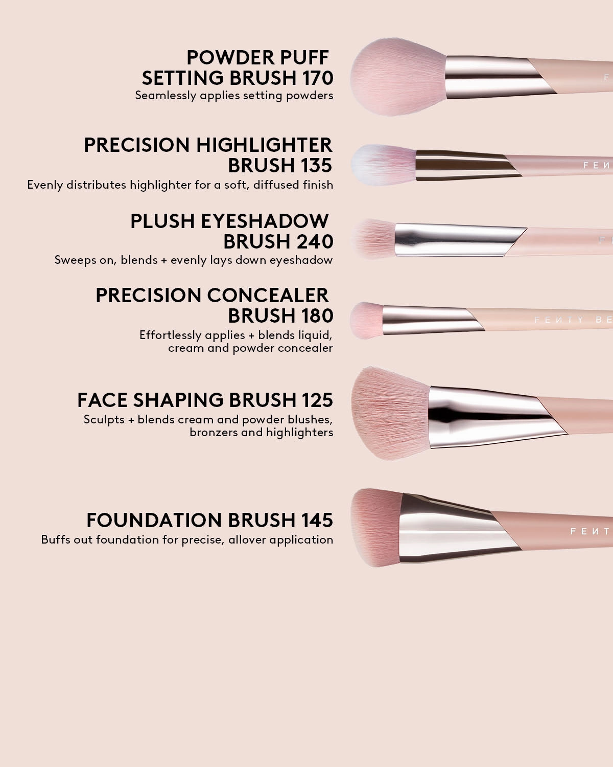 Face Shaping Brush 125