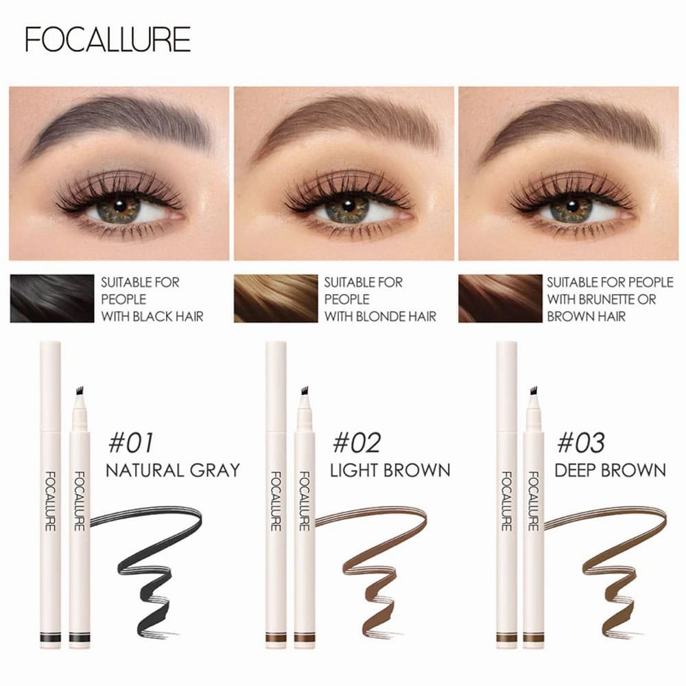 Focallure Fluff Tinted Brow Ink Pen 01