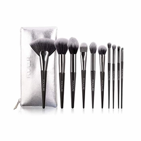 Focallure Makeup Brushes 10pcs Kit With Bag