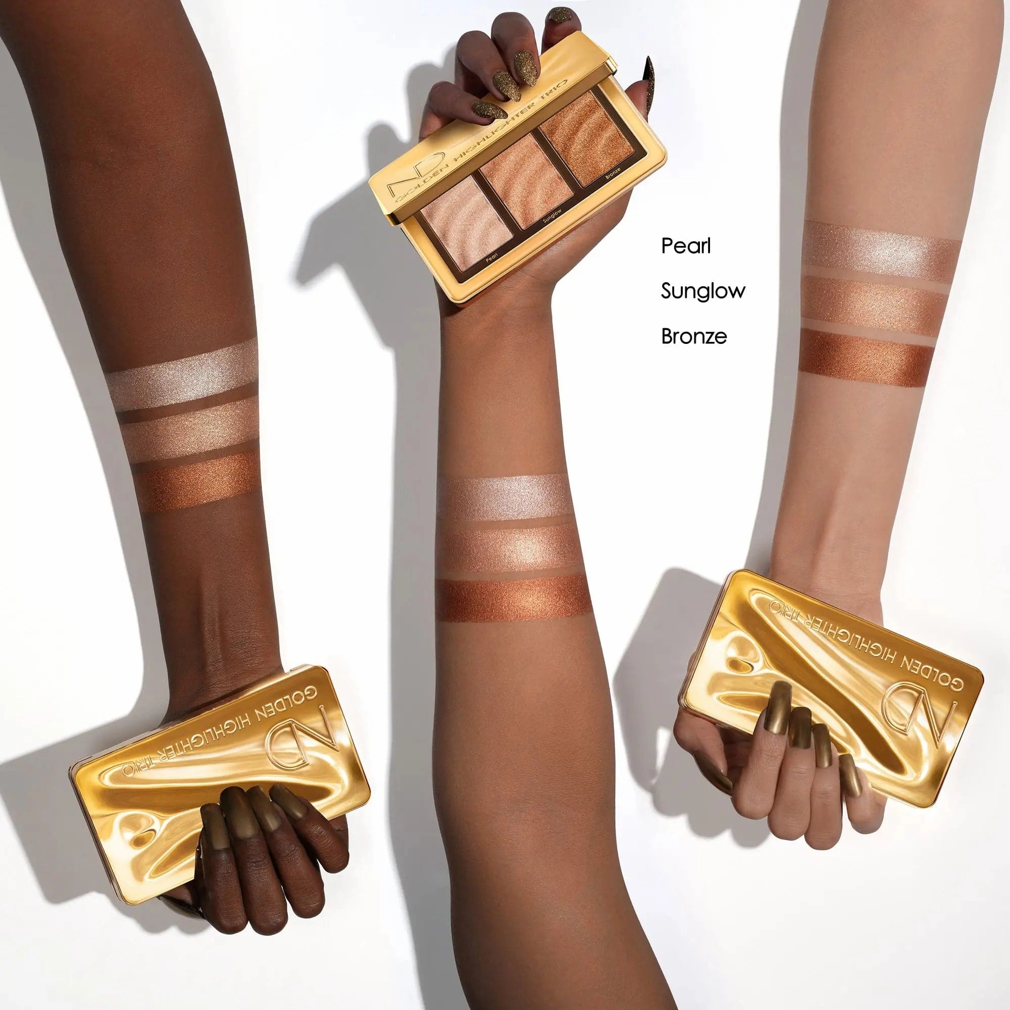 GOLDEN HIGHLIGHTER TRIO