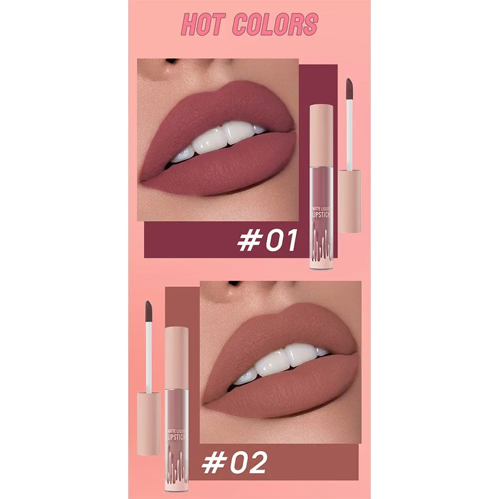 Hello Kiss Matte Liquid Lipstick 02