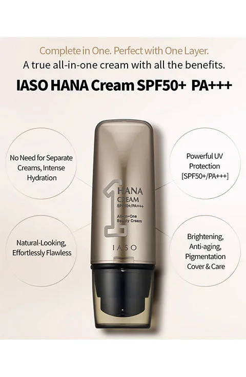[IASO] Hana Cream SPF50 /PA    (40mL/1.3fl.oz)