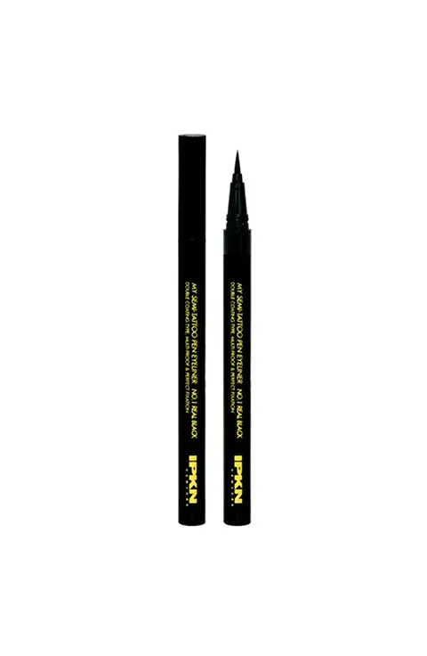 IPKN My Semi-Tattoo Pen Eyeliner Real Black Set