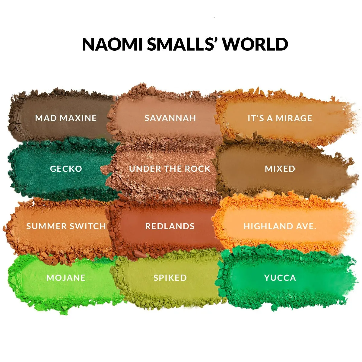 KIMCHI X NAOMI SMALLS: 2 Queens in 1 Desert Mad Maxine, Soot Yourself Palette - Vegan