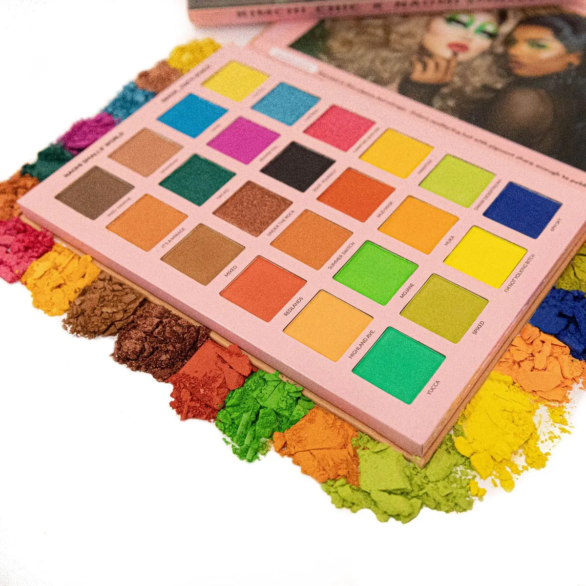 KIMCHI X NAOMI SMALLS: 2 Queens in 1 Desert Mad Maxine, Soot Yourself Palette - Vegan
