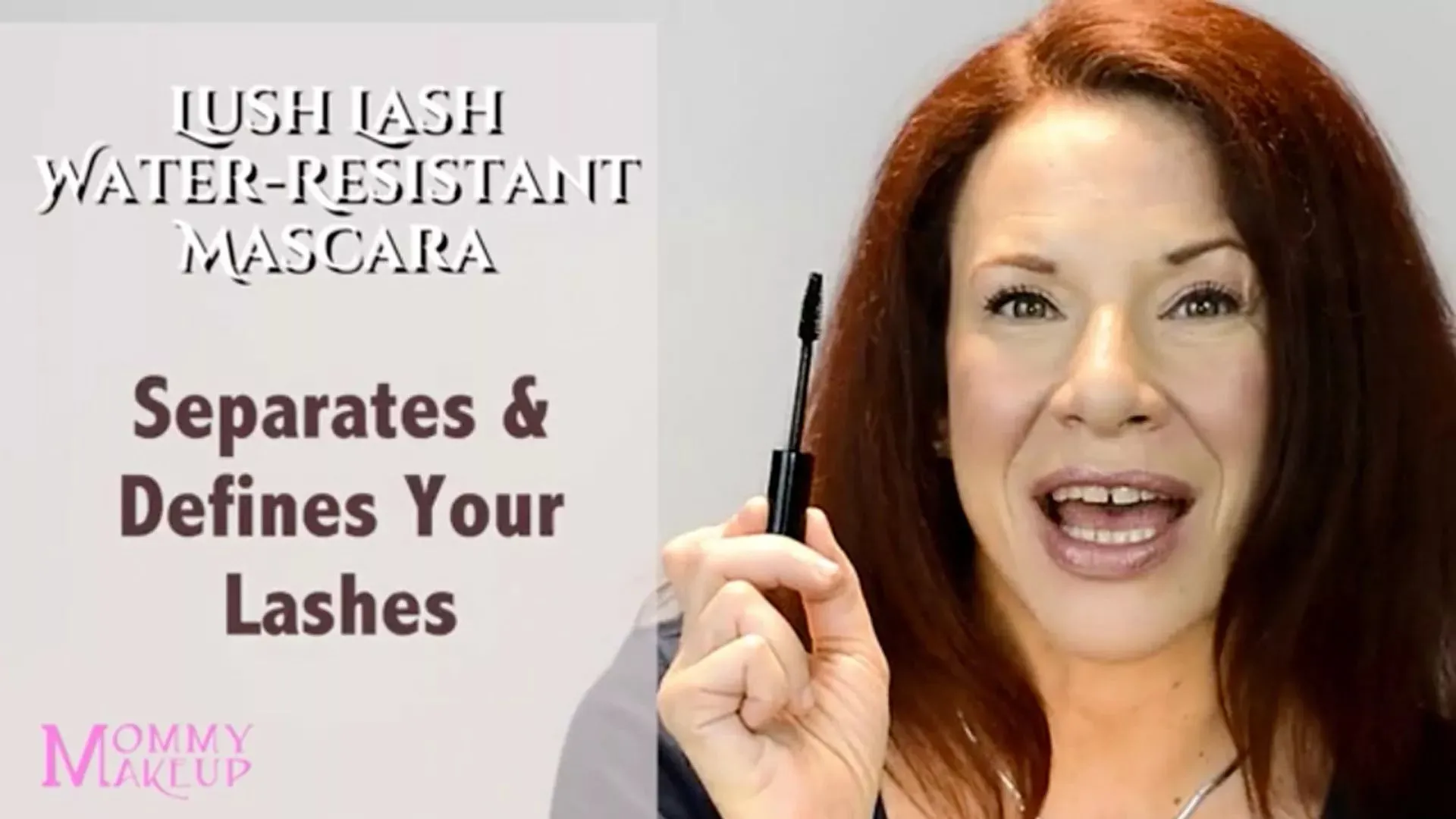 Lush Lash Water-Resistant Mascara - For Long, Lush & Smear-free Lashes