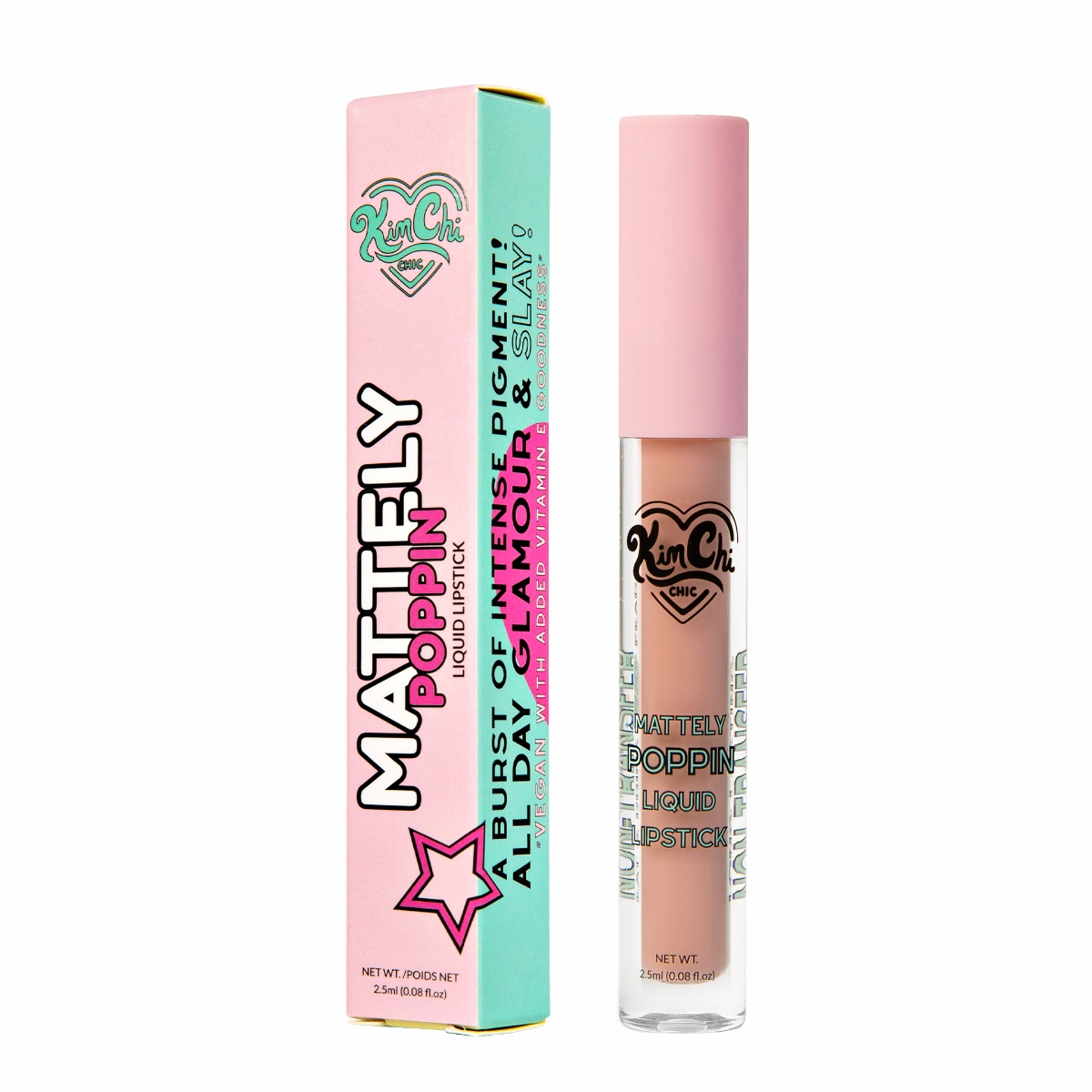 MATTELY POPPIN LIQUID LIPSTICK - 04 Folks