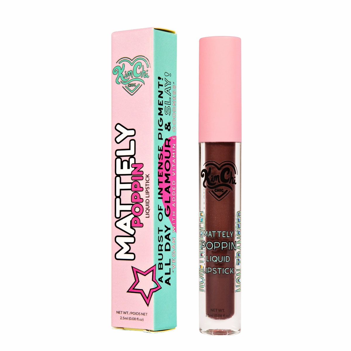 MATTELY POPPIN LIQUID LIPSTICK - 12 Shimmy