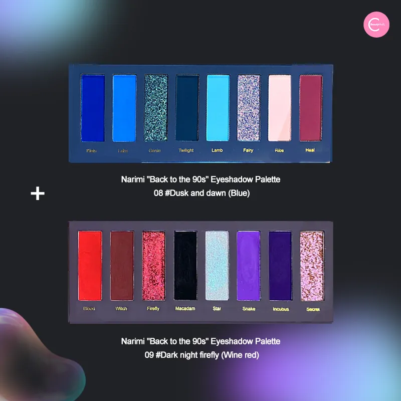 Narimi "Back to the 90s" Eyeshadow Palette