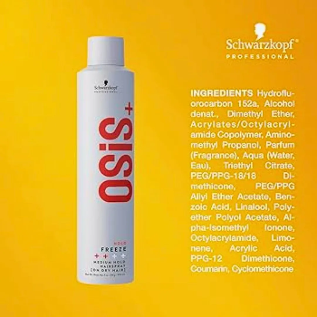 OSiS  Freeze #2 Strong Hold Hairspray