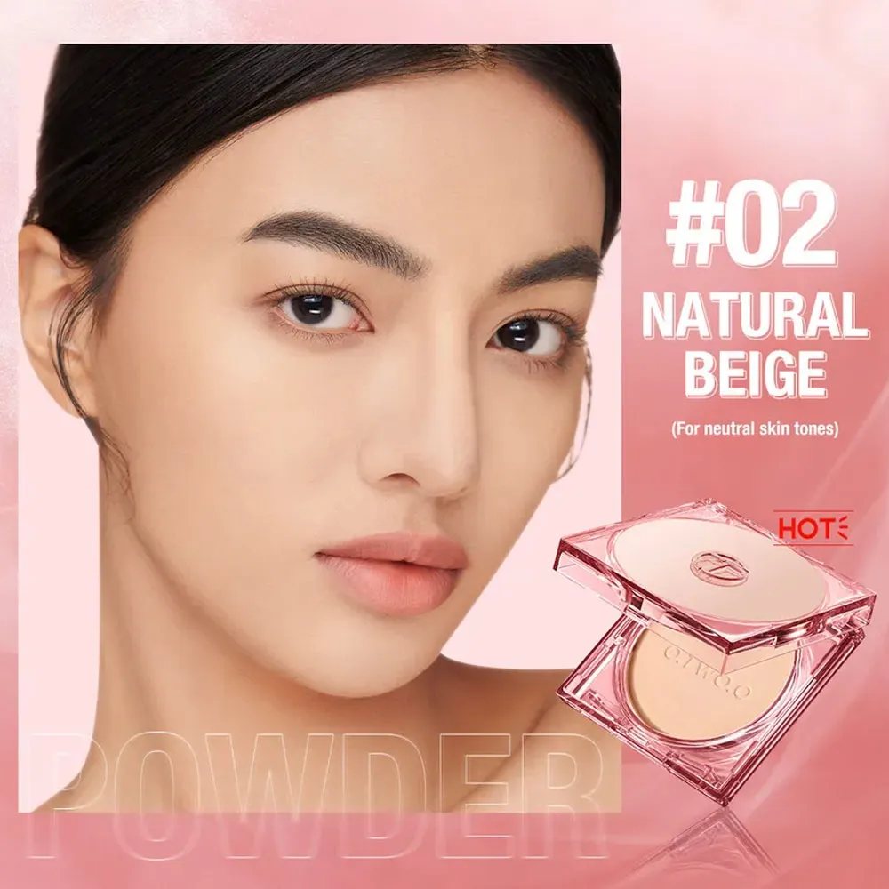 O.TWO.O Smooth Mist Mirror Locking Powder 02 Natural Beige 12g