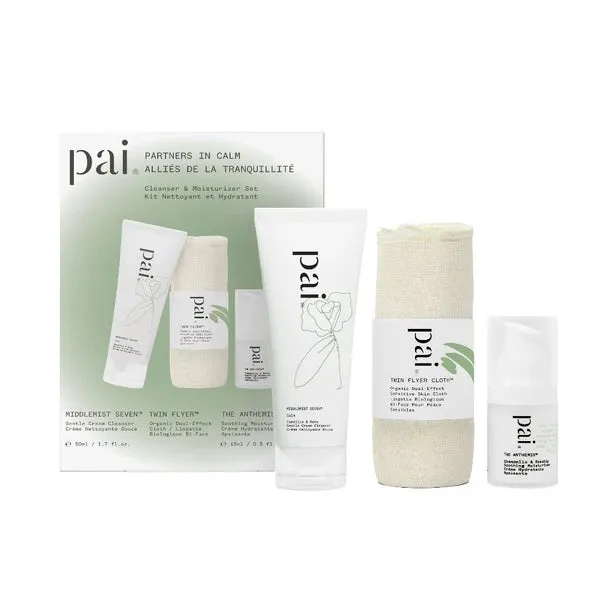 Partners In Calm Cleanser & Moisturizer Set