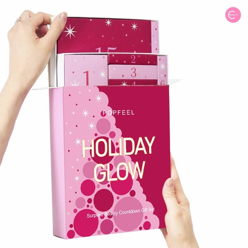 POPFEEL Christmas 24-Piece Makeup Set Gift Box