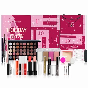 POPFEEL Christmas 24-Piece Makeup Set Gift Box