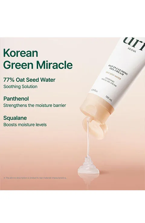 [Purito] SEOUL Oat-In Calming Gel Cream (100Ml/3.38fl.oz)