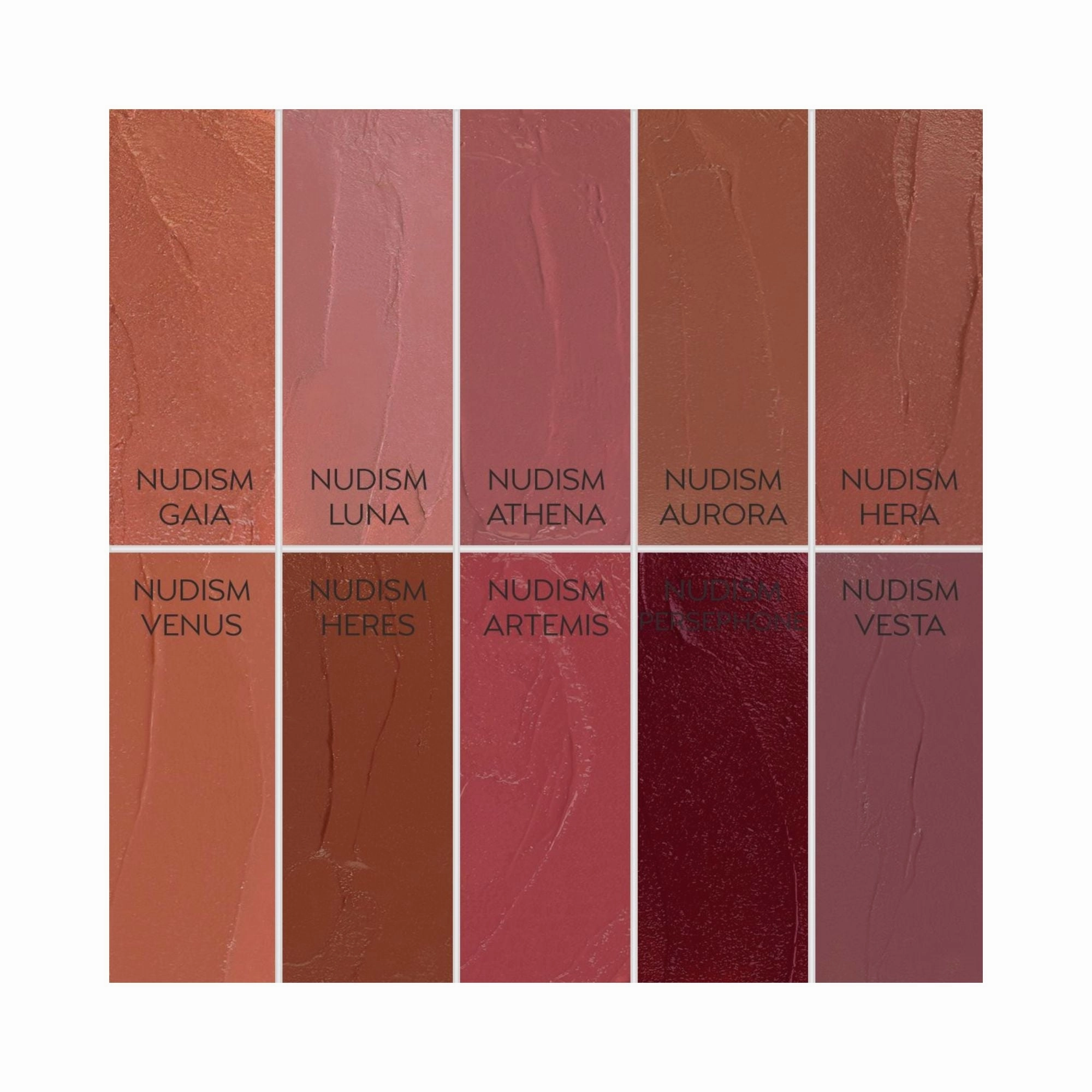 Sian Richards 4K Lipwear Pro Palette Nudism
