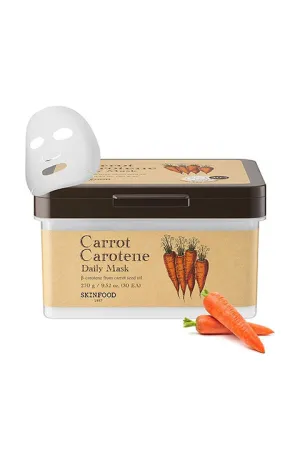 [SKINFOOD] Carrot Carotene Daily Sheet Mask(30Ea)