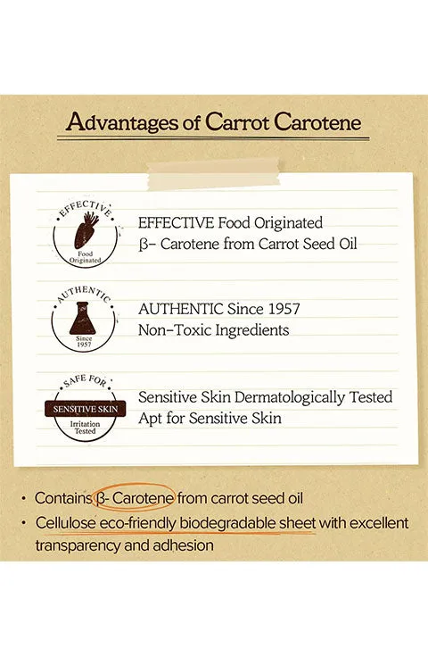 [SKINFOOD] Carrot Carotene Daily Sheet Mask(30Ea)